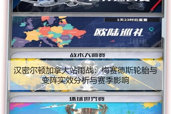 汉密尔顿加拿大站雨战：梅赛德斯轮胎与变阵实效分析与赛季影响